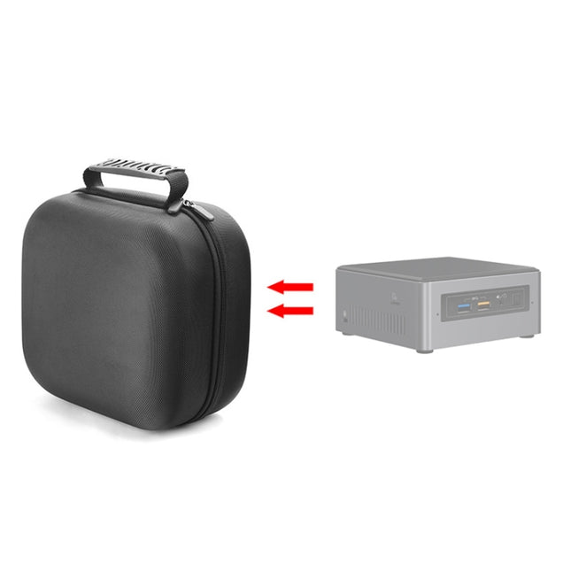 For Intel NUC 7i7BNH/7i3BNK Mini PC Protective Storage Bag(Black)-garmade.com