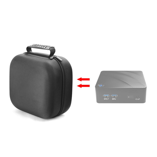 For MSI Cubi N/2 N5000 Mini PC Protective Storage Bag(Black)-garmade.com