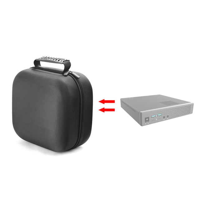 For Topfeel T80M Mini PC Protective Storage Bag(Black)-garmade.com