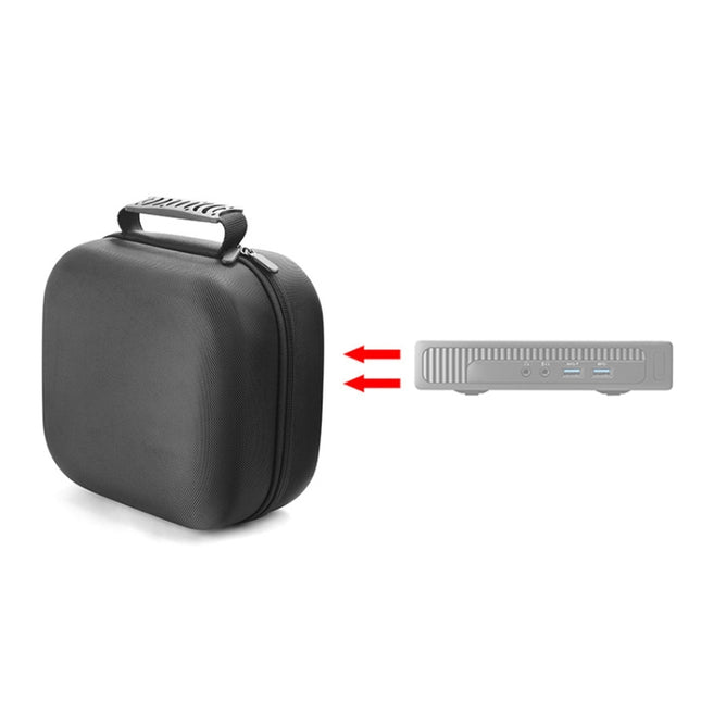 For HP 600G1 DM Mini PC Protective Storage Bag(Black)-garmade.com