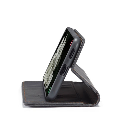 For Samsung Galaxy S22+ CaseMe 013 Multifunctional Horizontal Flip Leather Phone Case(Black)-garmade.com