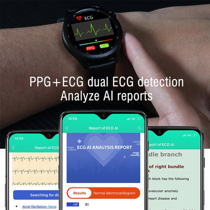 NORTH EDGE E102 Blood Oxygen Body Temperature Monitoring Bluetooth Smart Watch(Black)-garmade.com