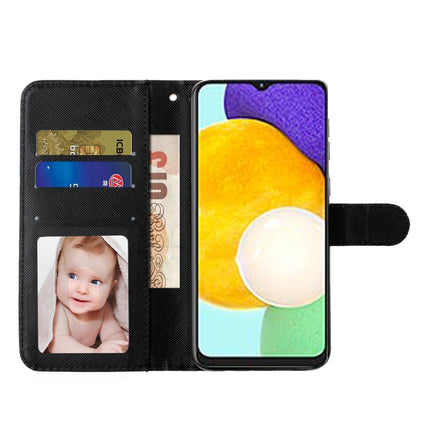 For Samsung Galaxy S22 5G 3D Pattern Horizontal Flip PU Leather Phone Case(Yellow Leopard)-garmade.com