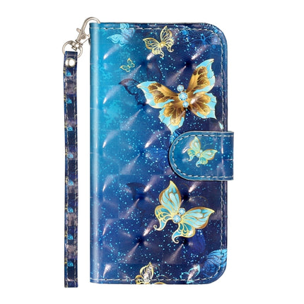 For Samsung Galaxy S22+ 5G 3D Pattern Horizontal Flip PU Leather Phone Case(Rankine Butterfly)-garmade.com