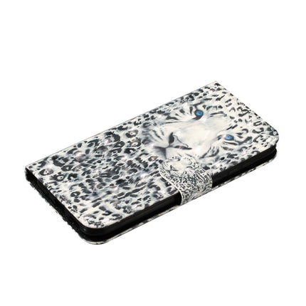 For Samsung Galaxy S22+ 5G 3D Pattern Horizontal Flip PU Leather Phone Case(Leopard)-garmade.com