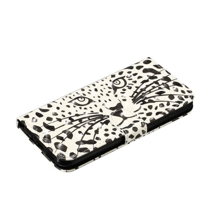 For Samsung Galaxy S22+ 5G 3D Pattern Horizontal Flip PU Leather Phone Case(Yellow Leopard)-garmade.com