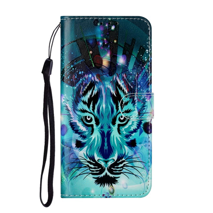 For Samsung Galaxy S22+ 5G Oil Embossed Pattern PU Leather Phone Case(Tiger)-garmade.com