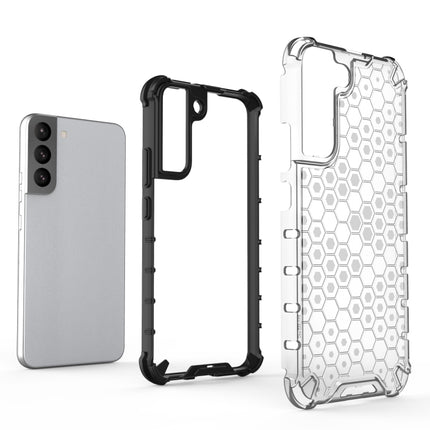 For Samsung Galaxy S22+ 5G Honeycomb PC + TPU Phone Case(Green)-garmade.com