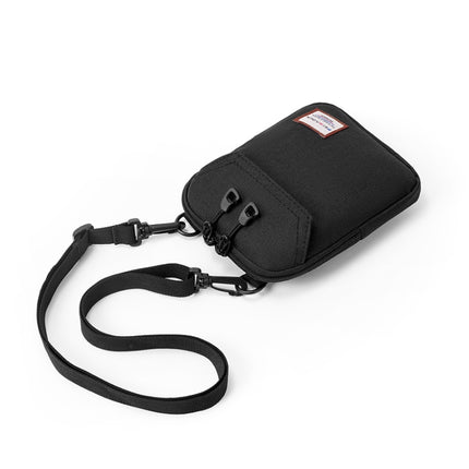 cxs-232 Adjustable Frosted Mobile Phone Bag, Size: 19 x 15 x 2cm(Black)-garmade.com