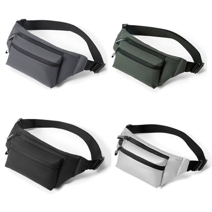 cxs-321 Adjustable Oxford Cloth Waist Bag for Men, Size: 32 x 12 x 6cm(Dark Green)-garmade.com