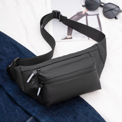 cxs-321 Adjustable Oxford Cloth Waist Bag for Men, Size: 32 x 12 x 6cm(Black)-garmade.com