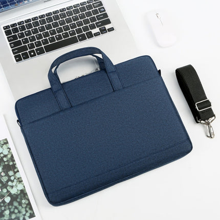 P310 Waterproof Oxford Cloth Laptop Handbag For 13.3 inch(Navy Blue)-garmade.com