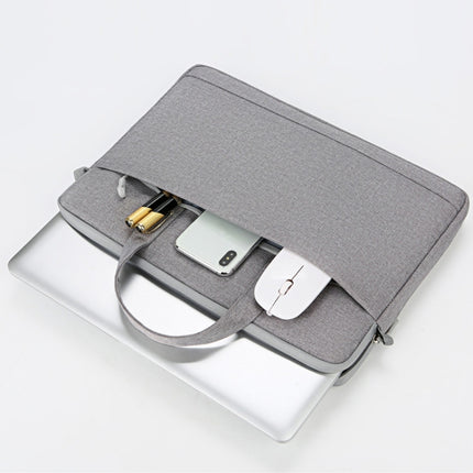 P310 Waterproof Oxford Cloth Laptop Handbag For 13.3 inch(Grey)-garmade.com