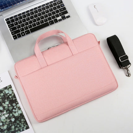 P310 Waterproof Oxford Cloth Laptop Handbag For 14 inch(Pink)-garmade.com