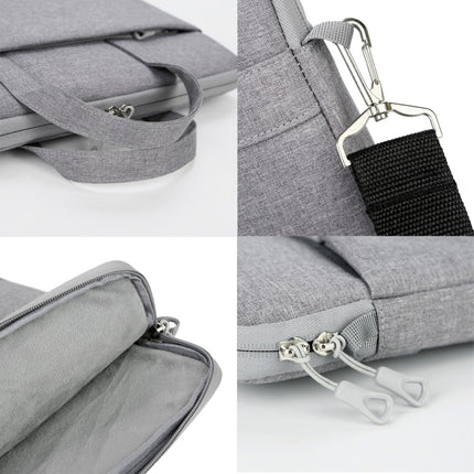 P310 Waterproof Oxford Cloth Laptop Handbag For 15 inch(Grey)-garmade.com