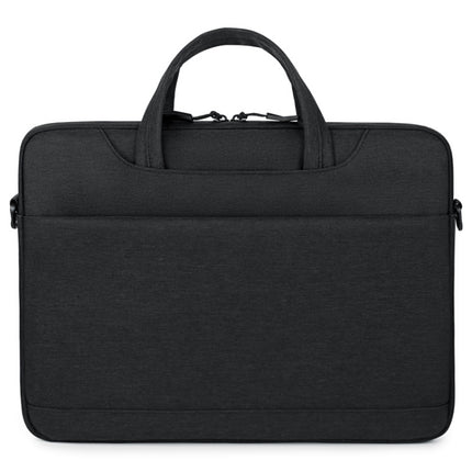 P510 Waterproof Oxford Cloth Laptop Handbag For 13.3-14 inch(Black)-garmade.com