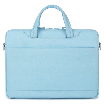 P510 Waterproof Oxford Cloth Laptop Handbag For 13.3-14 inch(Blue)-garmade.com