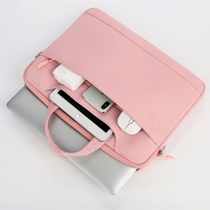 P510 Waterproof Oxford Cloth Laptop Handbag For 13.3-14 inch(Grey)-garmade.com