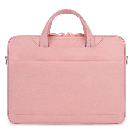 P510 Waterproof Oxford Cloth Laptop Handbag For 15-16 inch(Pink)-garmade.com