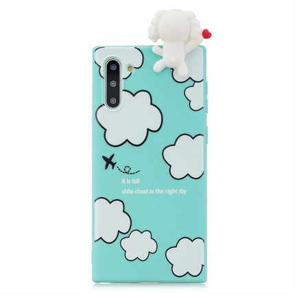 For Galaxy Note 10 Shockproof Cartoon TPU Protective Case(Clouds)-garmade.com