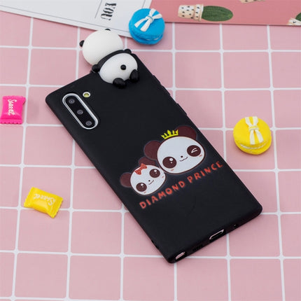 For Galaxy Note 10 Shockproof Cartoon TPU Protective Case(Two Pandas)-garmade.com