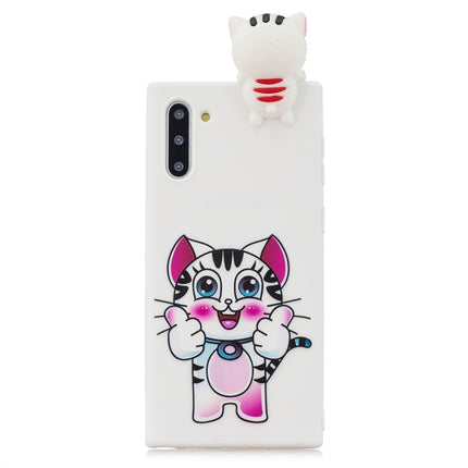 For Galaxy Note 10 Shockproof Cartoon TPU Protective Case(Cat)-garmade.com