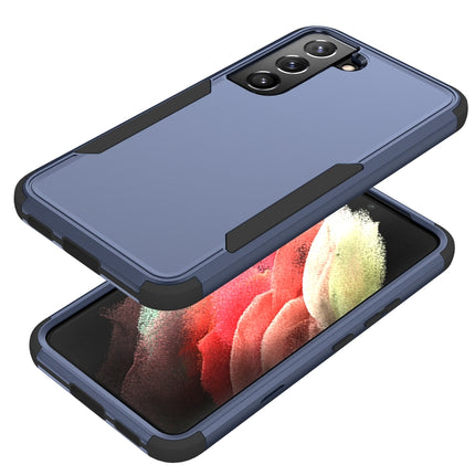 For Samsung Galaxy S22+ 5G TPU + PC Shockproof Phone Case(Royal Blue+Black)-garmade.com