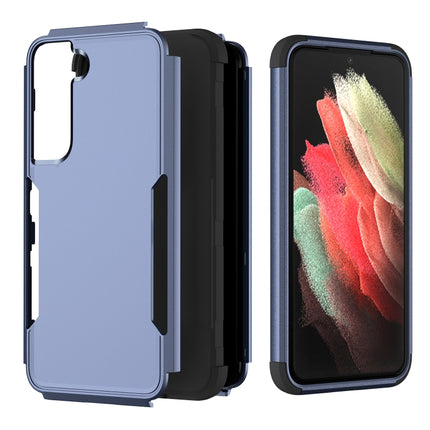 For Samsung Galaxy S22+ 5G TPU + PC Shockproof Phone Case(Royal Blue+Black)-garmade.com