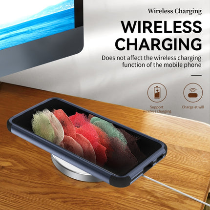 For Samsung Galaxy S22+ 5G TPU + PC Shockproof Phone Case(Royal Blue+Black)-garmade.com