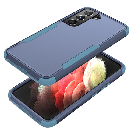 For Samsung Galaxy S22+ 5G TPU + PC Shockproof Phone Case(Royal Blue+Blue)-garmade.com
