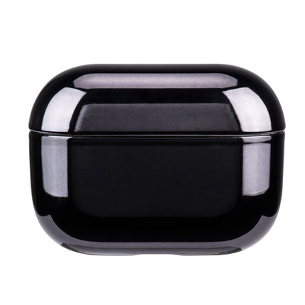 For AirPods Pro Electroplated PC Earphones Shockproof Protective Case(Black)-garmade.com