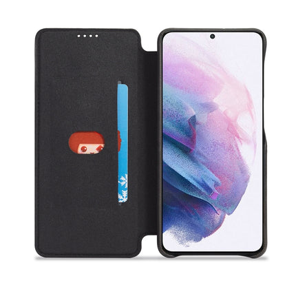 For Samsung Galaxy S22+ 5G LC.IMEEKE Hon Ancient Series Horizontal Flip Leather Phone Case(Black)-garmade.com