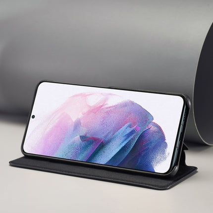 For Samsung Galaxy S22+ 5G LC.IMEEKE Hon Ancient Series Horizontal Flip Leather Phone Case(Black)-garmade.com