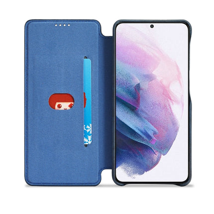 For Samsung Galaxy S22+ 5G LC.IMEEKE Hon Ancient Series Horizontal Flip Leather Phone Case(Blue)-garmade.com