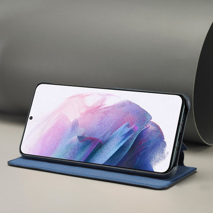 For Samsung Galaxy S22+ 5G LC.IMEEKE Hon Ancient Series Horizontal Flip Leather Phone Case(Blue)-garmade.com