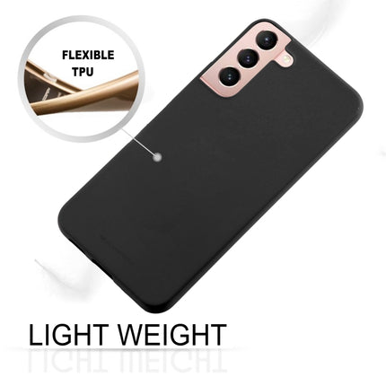 For Samsung Galaxy S22+ 5G GOOSPERY PEARL JELLY Shockproof TPU Phone Case(Black)-garmade.com