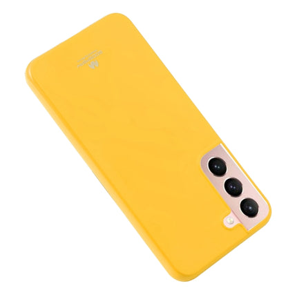 For Samsung Galaxy S22+ 5G GOOSPERY PEARL JELLY Shockproof TPU Phone Case(Yellow)-garmade.com