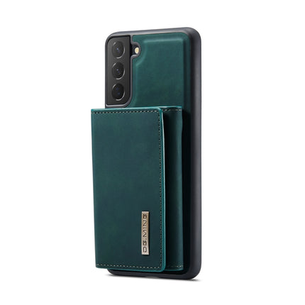 For Samsung Galaxy S22+ 5G DG.MING M1 Series 3-Fold Multi Card Wallet Phone Case(Green)-garmade.com