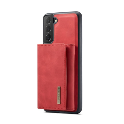 For Samsung Galaxy S22+ 5G DG.MING M1 Series 3-Fold Multi Card Wallet Phone Case(Red)-garmade.com