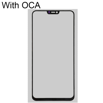 For vivo X21 / X21i Front Screen Outer Glass Lens with OCA Optically Clear Adhesive-garmade.com