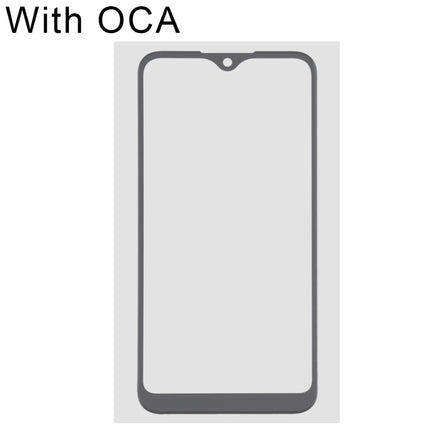 For Samsung Galaxy A21 Front Screen Outer Glass Lens with OCA Optically Clear Adhesive-garmade.com