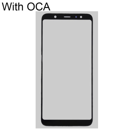 For Samsung Galaxy A6+ Front Screen Outer Glass Lens with OCA Optically Clear Adhesive-garmade.com