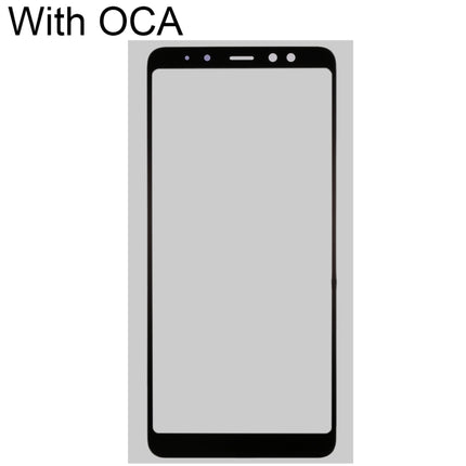 For Samsung Galaxy A8 2018 Front Screen Outer Glass Lens with OCA Optically Clear Adhesive-garmade.com