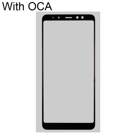 For Samsung Galaxy A8+ / A730 Front Screen Outer Glass Lens with OCA Optically Clear Adhesive-garmade.com