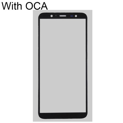 For Samsung Galaxy J8 / J810 Front Screen Outer Glass Lens with OCA Optically Clear Adhesive-garmade.com