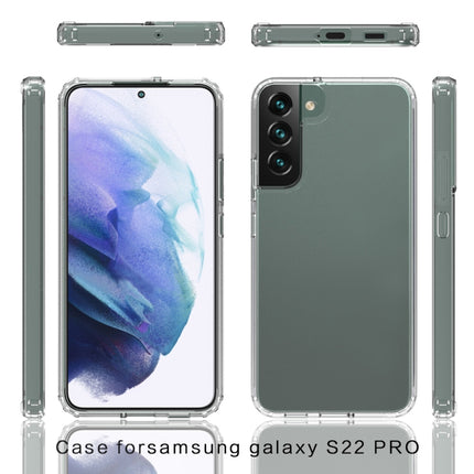 For Samsung Galaxy S22+ 5G Shockproof Scratchproof TPU + Acrylic Phone Case(Transparent)-garmade.com