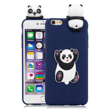 For iPhone 6 & 6s 3D Cartoon Pattern Shockproof TPU Protective Case(Panda)-garmade.com