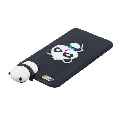 For iPhone 6 & 6s 3D Cartoon Pattern Shockproof TPU Protective Case(Blue Bow Panda)-garmade.com