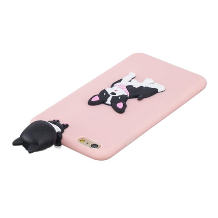 For iPhone 6 & 6s 3D Cartoon Pattern Shockproof TPU Protective Case(Cute Dog)-garmade.com