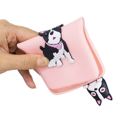 For iPhone XS / X 3D Cartoon Pattern Shockproof TPU Protective Case(Cute Dog)-garmade.com